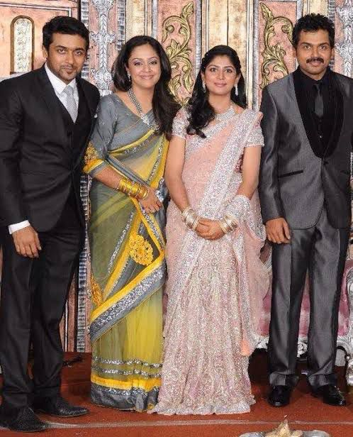 Surya, Jyotika & Karti